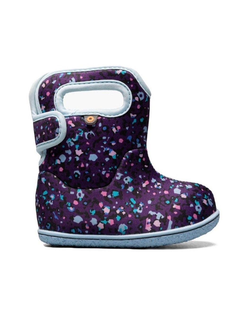 Size 9 Toddler Bogs Kids' Vibrant Purple and Blue Boots